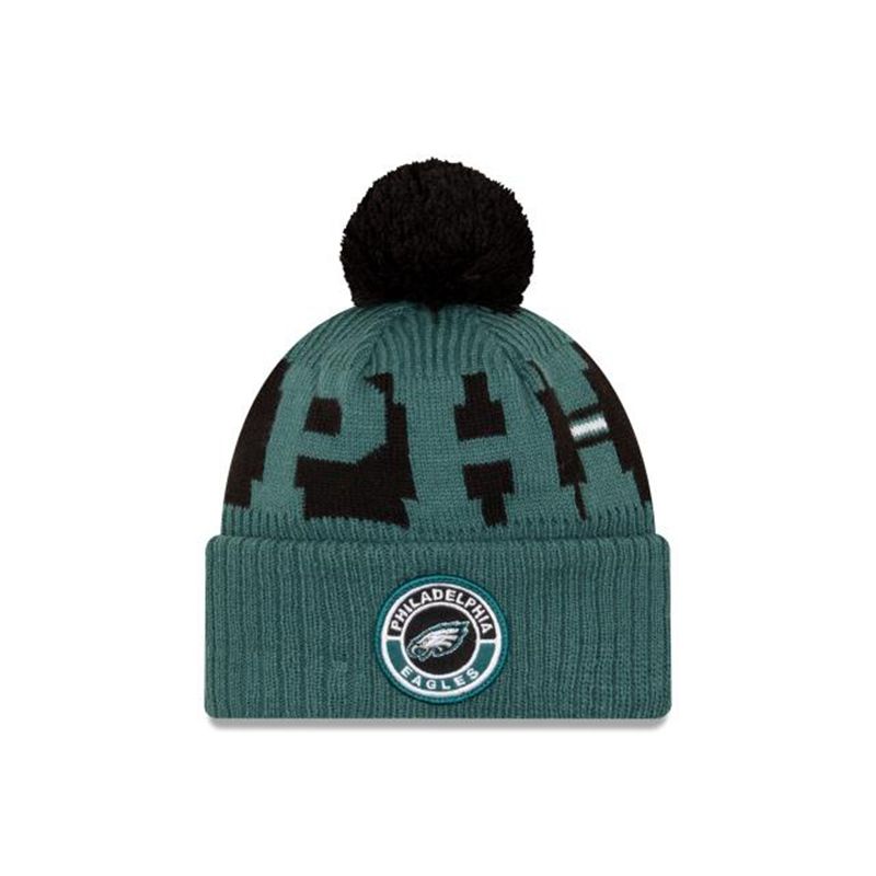 NFL Philadelphia Eagles Alternate Cold Weather Sport Knit (UUW6756) - Black New Era Beanies